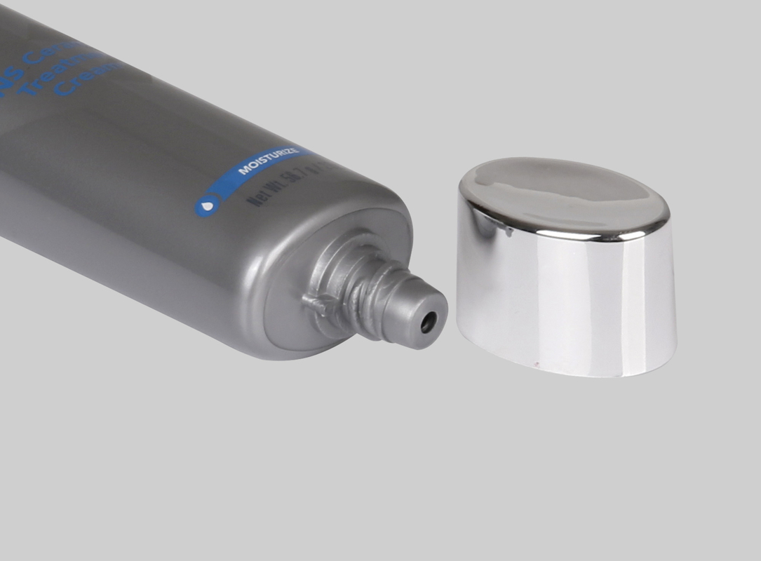 35-100ml Face Wash Tube Cosmetic Plastic Sunscreen Lotion Tube With Electroplate Screw Cap