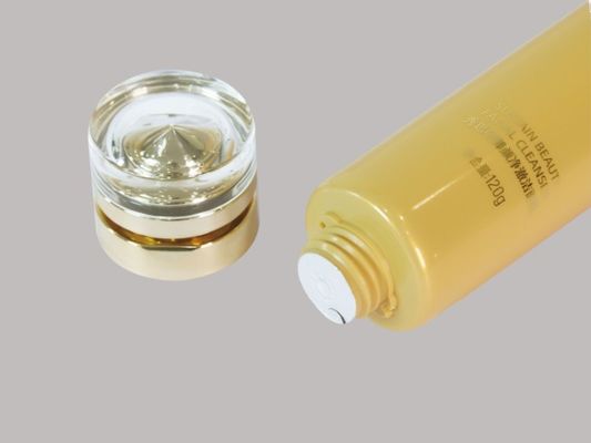 BB Cream Custom Cosmetic Tubes D40mm 70-180ml ครีมบำรุงผิวหน้าพลาสติกพร้อมฝาเกลียว