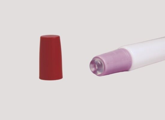 D19mm 10-25ml ท่อสับซ้อนซิลิโคนอ่อนที่สามารถปรับแต่งได้ สําหรับน้ําผงปากและผลิตภัณฑ์เครื่องสําอาง